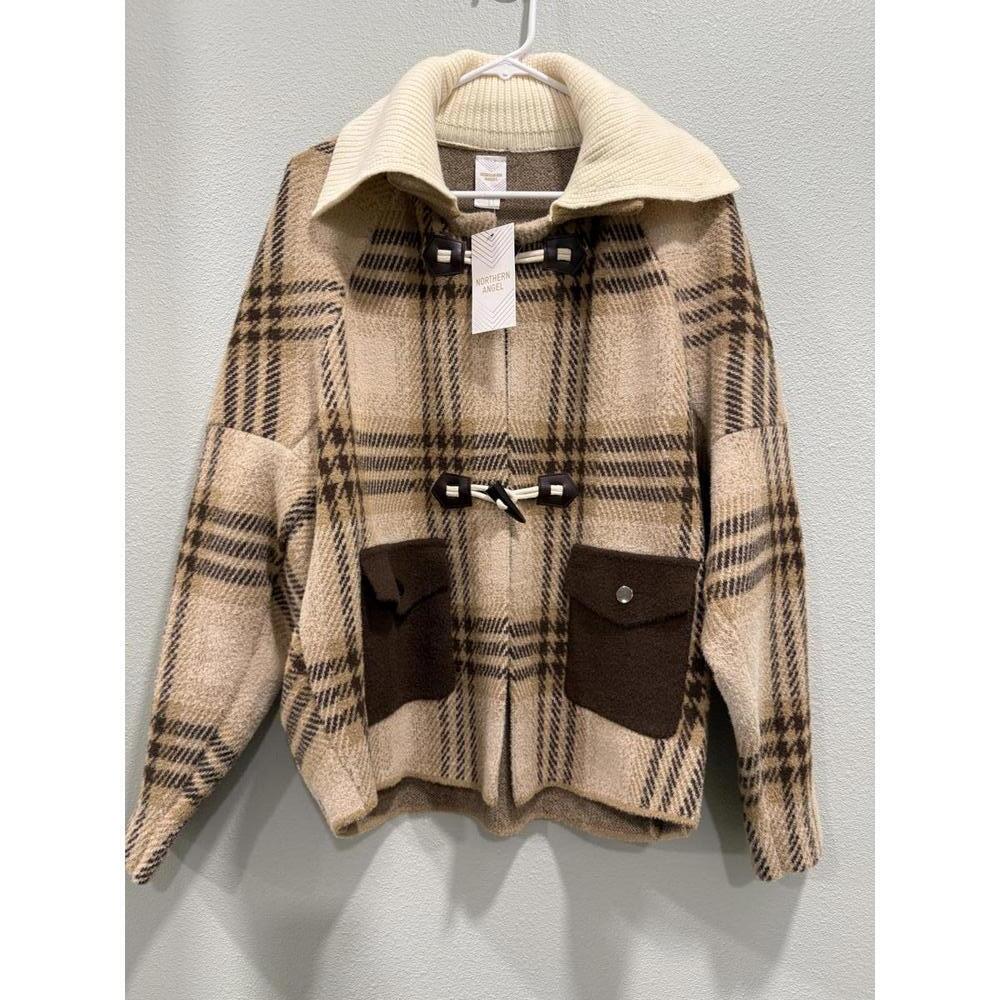 NWT Women's Boutique Northern Angel Duffle Coat, Large